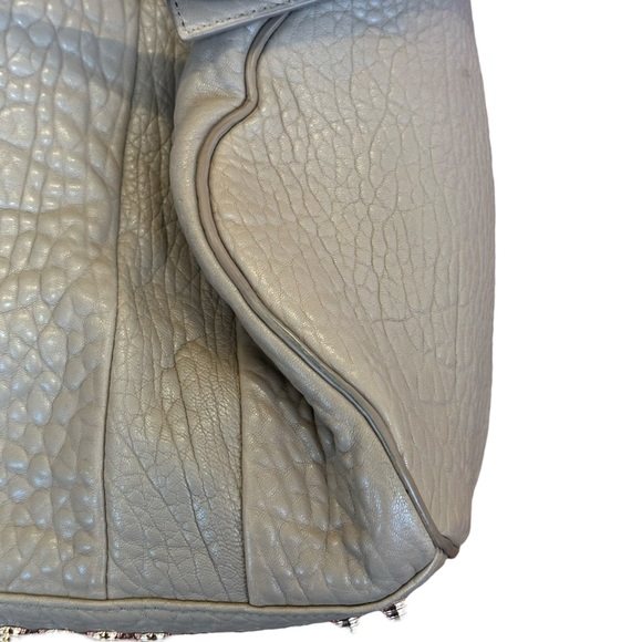 Alexander Wang Rocco Duffel Bag | Slate Gray Studded Leather - Picture 8 of 16